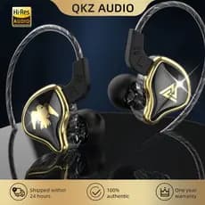 Qkz Ak6 Ares 1DD Dinâmico HIFI Música Esportes Fones De Ouvido Com Redução De Ruído