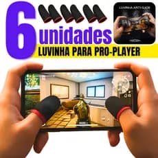 Nova Luva Anti-Suor Para Dedo Gamer Aumenta A Sensibilidade Ao Toque Em Jogos FPS Como Fogo Livre PUBG