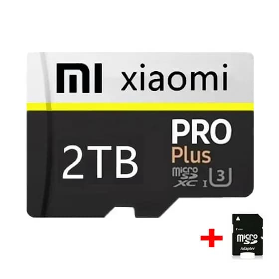 Cartão de memória Micro SD TF 2TB 128GB 64GB 512GB 1TB C10 compatível com telefones celulares e câmeras de vigilância