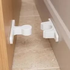 Prendedor Batedor Trava Fixador Porta Super Forte Adesivo Dupla Face