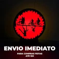 Luminária Abajur Stranger Things Mundo Invertido