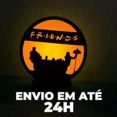 Luminária Abajur Friends