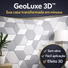 🔥 Papel de Parede 3D LuxForma Adesivo Lavável Moderno 🔥