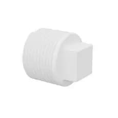 Plug Tampão com Rosca pvc 3/4 - 10 Peças