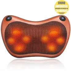 Massageador Bolas Shiatsu Lombar Pescoço Veicular E Casa Almofada Lombar Pescoço Pés