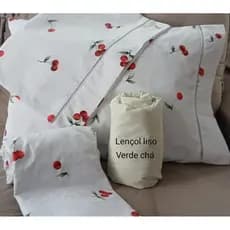 Jogo de Cama Lençol Super King Size 4 Peças 200 Fios 100% Algodão Premium
