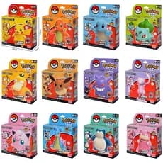 Pokemon Figuras De Montagem Modelo Brinquedos Variante Bola Pikachu Eevee Gengar Mew Snorlax Monstros De Bolso Ação Figura Infantis Presentes