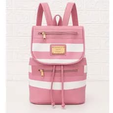 Mochila Feminina Reforçada bolsa feminina moda atual Corino Texturizado Moda Casual