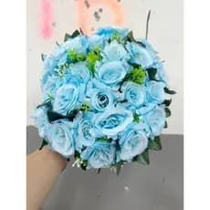 Buquê de rosas com folhagem  C/24