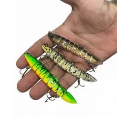 Isca Artificial Tuvira Articulada Tucunaré Dourado Pirarara
