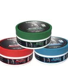 KIT PASTAS FIXADORAS 130G, 1 EXTRA FORTE INCOLOR, 1 TEIA E 1 MATTE
