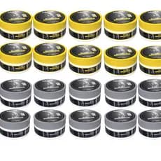 KIT PASTAS FIXADORAS 10 CARAMELO & 10 BLACK 130G