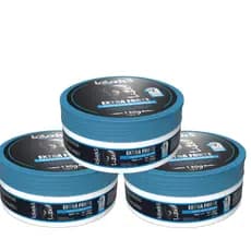 KIT 3 PASTAS FIXADORAS EXTRA FORTE 130G LELOOKS