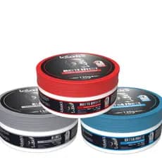 KIT PASTAS FIXADORAS 1 EXTRA FORTE, 1 BLACK & 1 MATTE 130G