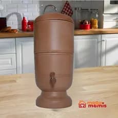 Filtro de Barro Completo com Vela Boia Torneira Total 8 Litros Filtro de Agua Ceramico