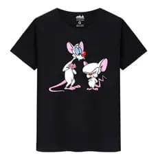 Camiseta , Adulto Casual Algodão Premium Pink e Cérebro Envio Rapido