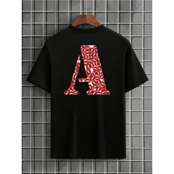 Camiseta Beijos namorado casal kisses Inicial namorado blusa personalizada 100% Algodao