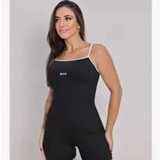 Macaquinho Fitness Feminino Poliamida Proteção UV Academia Treino Conforto Premium