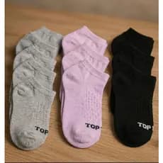 🔥KIT até 15 pares de Meia feminina soquete menor preço direto da fabrica Algodão