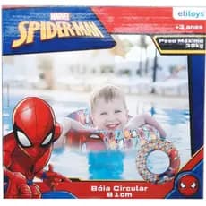 Boia Circular 81cm Marvel Spider-Man/Vingadores Boia Circular Homem-Aranha Marvel Boia Infantil