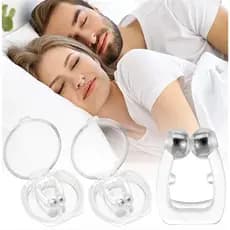 Kit 2 Clipe Nasal Anti Ronco e Apneia Dilatador Magnético