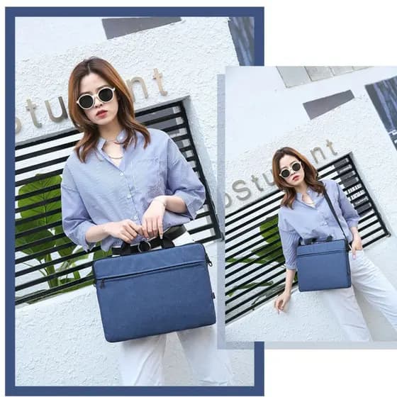 Bolsa Pasta para Notebook Grande Executiva e Casual impermeavel Capa protetora Masculina e Feminina