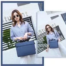 Bolsa Pasta para Notebook Grande Executiva e Casual impermeavel Capa protetora Masculina e Feminina