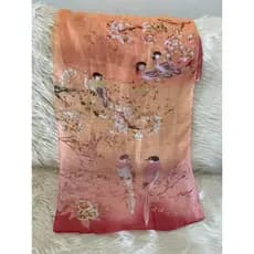 Cachecol Lenços Leve de Chiffon Estampado.