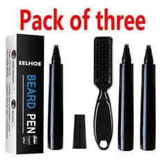 Venda Quente Kit De Caneta De Enchimento De Barba Escova Intensificadora Coloração Moldar Ferramentas À Prova Dwaterproo