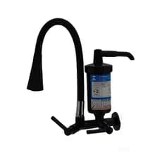 7161 Torneira Gourmet Preta Bica Móvel Parede CozinhaTubo Flexível Cone Max Com Filtro Pró Saúde