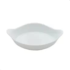 Assadeira Marinex Oval Vidro Temperado Opaline 600 ml