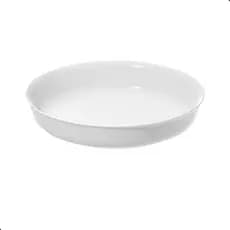 Assadeira Marinex De Vidro Redonda Opaline Grande 2 Litros Nadir Figueiredo