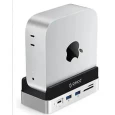 Mini Dock Stand 10 Em 1 Para Mac Mini M4/m4 Pro Com Ssd M.2 Orico
