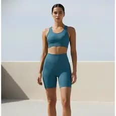 Short Feminino Fitness Canelado Sem Empina BumBum Premium + Grosso