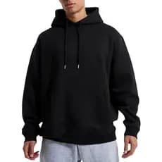 Moleton Unisex Liso Canguru Algodão Flanelado  Blusa De Frio Jaqueta de Inverno Capuz bolso Canguru