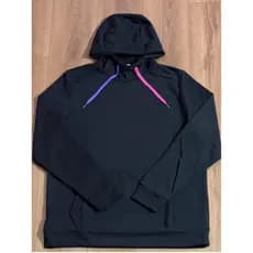 Moletom ATL Cordão Roxo e Rosa Lançamento Casaco Para o Frio Com Cordões Coloridos Streetwear.