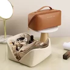 Bolsa Necessaire Super Espaçosa Maquiagem Portátil Para Viagem-dL