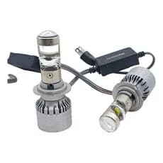 Par Lampada Mega Led Code Com Projetor Horus H7 6000k 12v