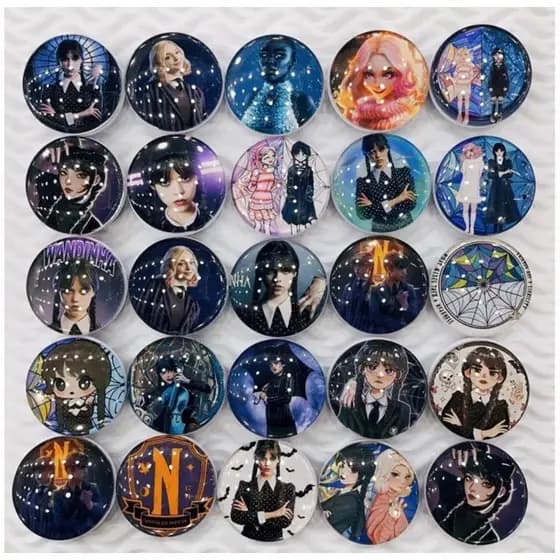 Suporte para celular Pop Socket Push Pop de vidro personagens