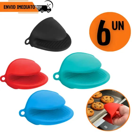 Luva Pegador Térmico de Silicone Para Panelas Forno Travessas Assadeiras Forno Segurança Resistente