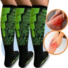 Kit Meias Ortopedicas Anti Varizes, Trombose Cansaço Muscular