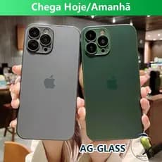 -Bemtevi-Capa AG-Glass para iPhone De Vidro Fosco
