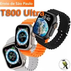 Smartwatch T800Series 8 Ultra Relógio Wireless Carregamento Bluetooth Chamada De Voz Exercício Coração Para Android
