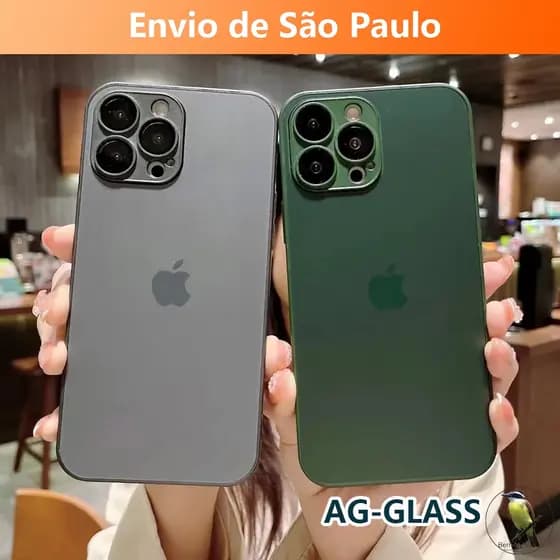 -Bemtevi-Capa AG-Glass Rosa para iPhone Pro Max De Vidro Fosco com Película anti espião Capinha Presente para namorada iPhone 11 14 15 PRO MAX 13 pro max 12 pro max