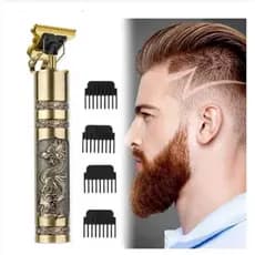 Máquina De Cortar Cabelo Para Barba Masculina Designer Elétrico Profissional