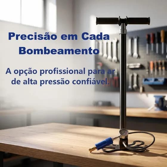 Bomba PCP 4 Estágios para Carros e Bikes Kit Completo com Filtro