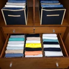 Kit 5 Colmeia Organizadora de gavetas e Guarda Roupas 2 un GG/ 3 un P