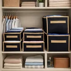 Kit 6 Colmeias Organizadoras compostas por três tamanhos, 2P 2M e 2 GG p/ Guarda-roupas, Utensílios e  Organização