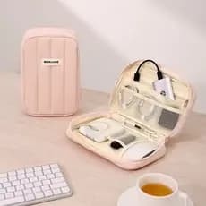 Organizador De Cabos E Eletrônicos - Bolsa Portátil Viagem