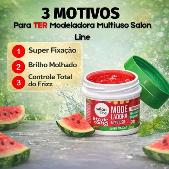 Salon line Pasta Modeladora #todecacho Antifrizz 120g